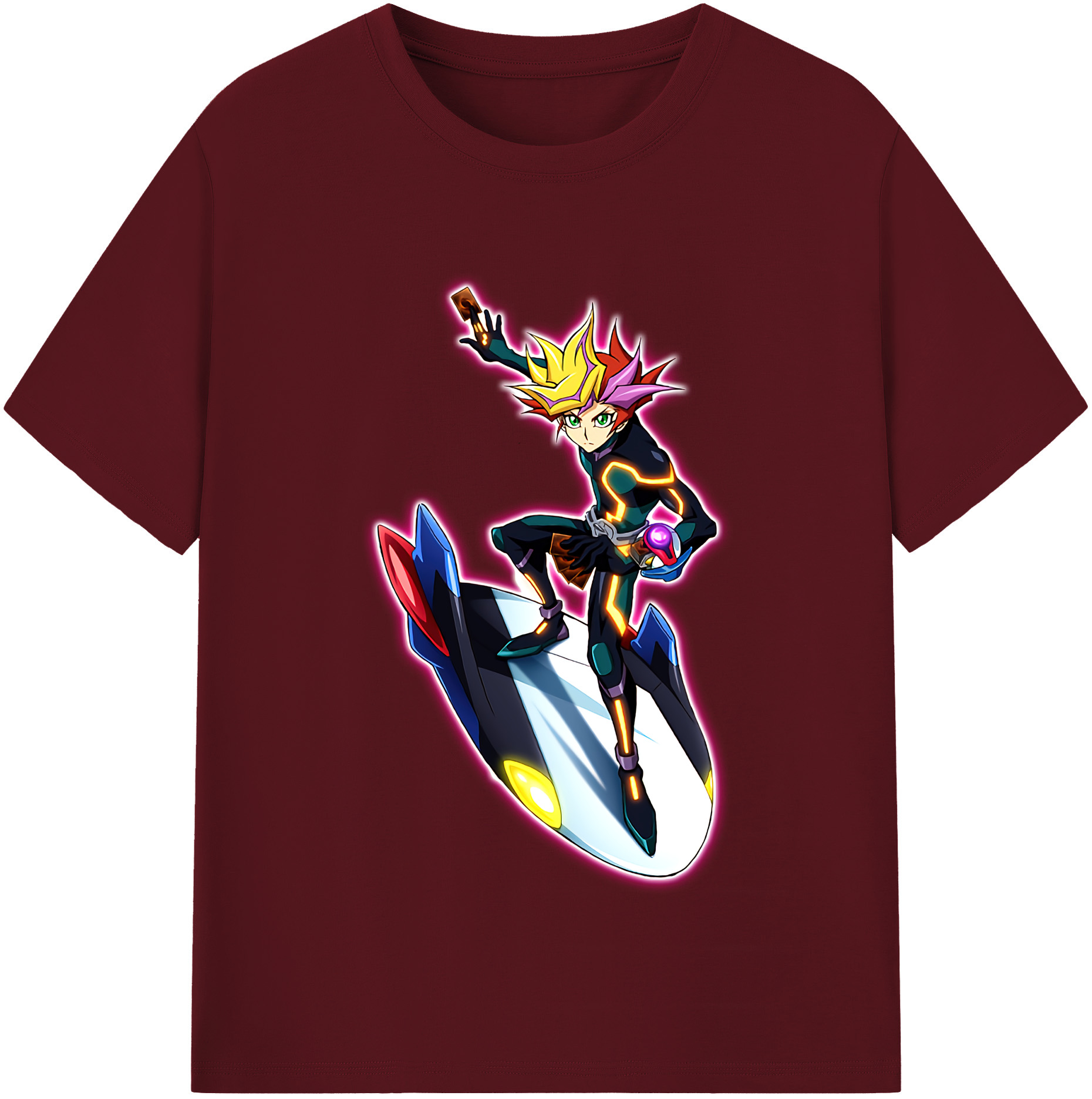 （画像用） 遊☆戯☆王 Yu-Gi-Oh! 綿100％半袖Tシャツ（フロントプリント）